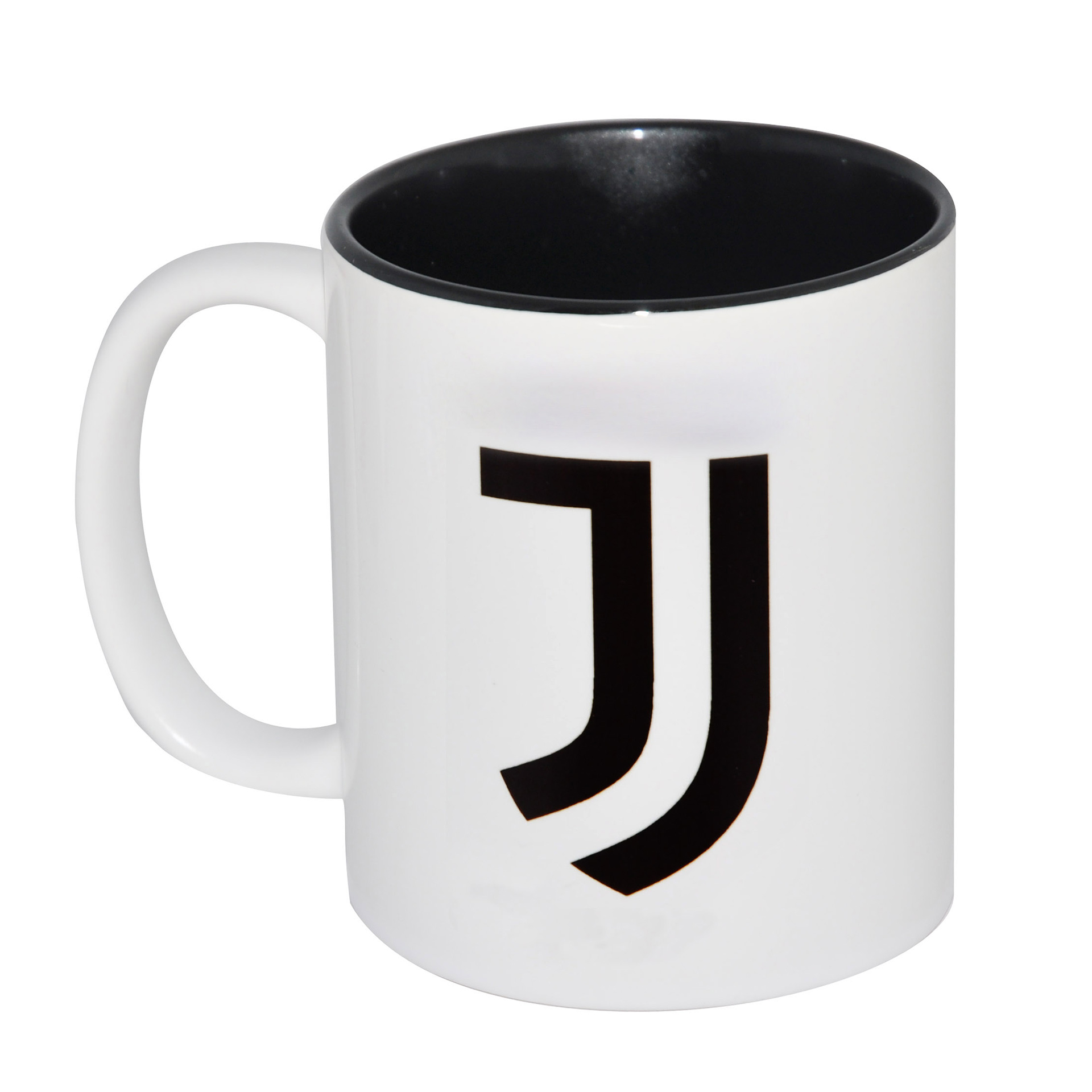Tazza mug in ceramica interno nero