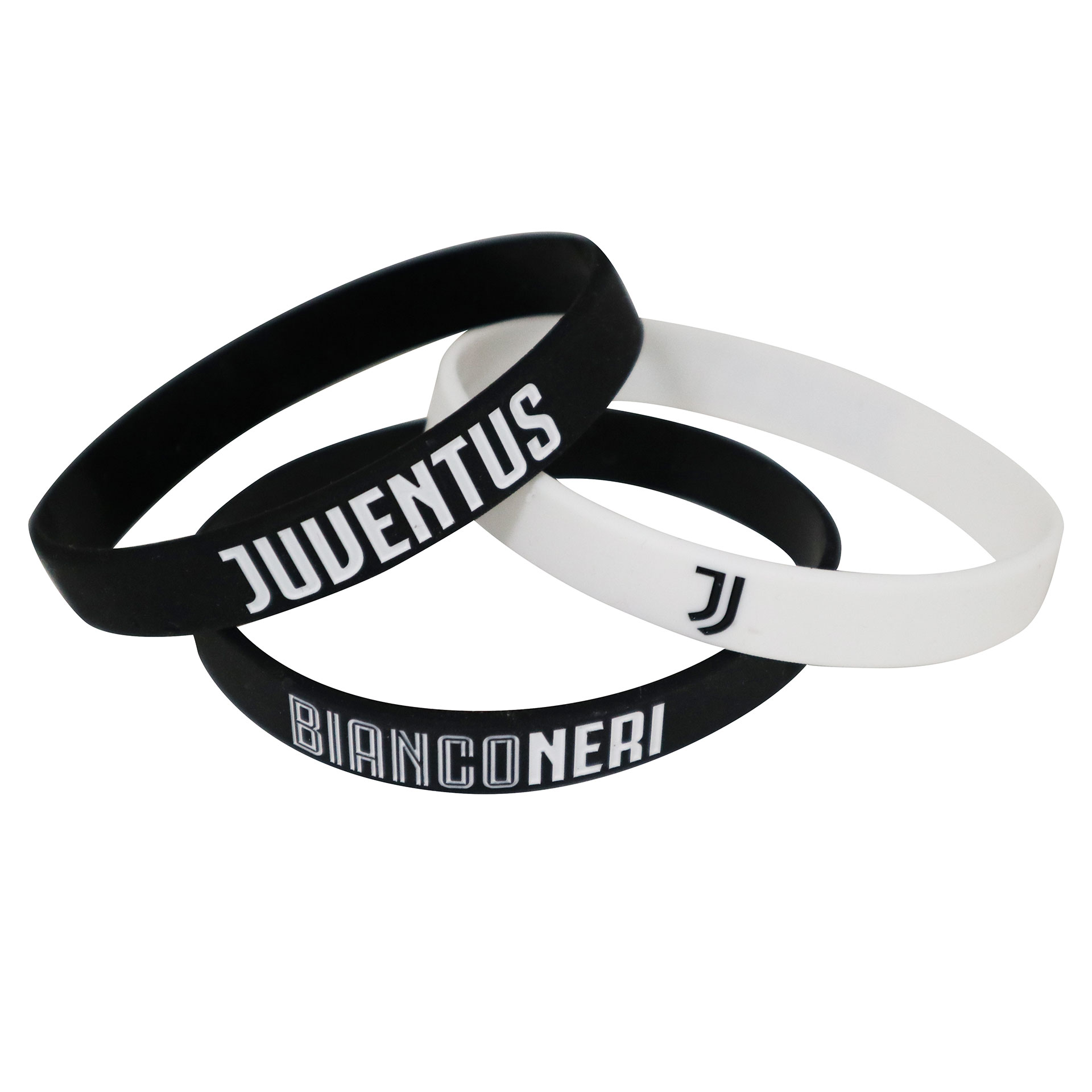 Tris braccialetti in silicone