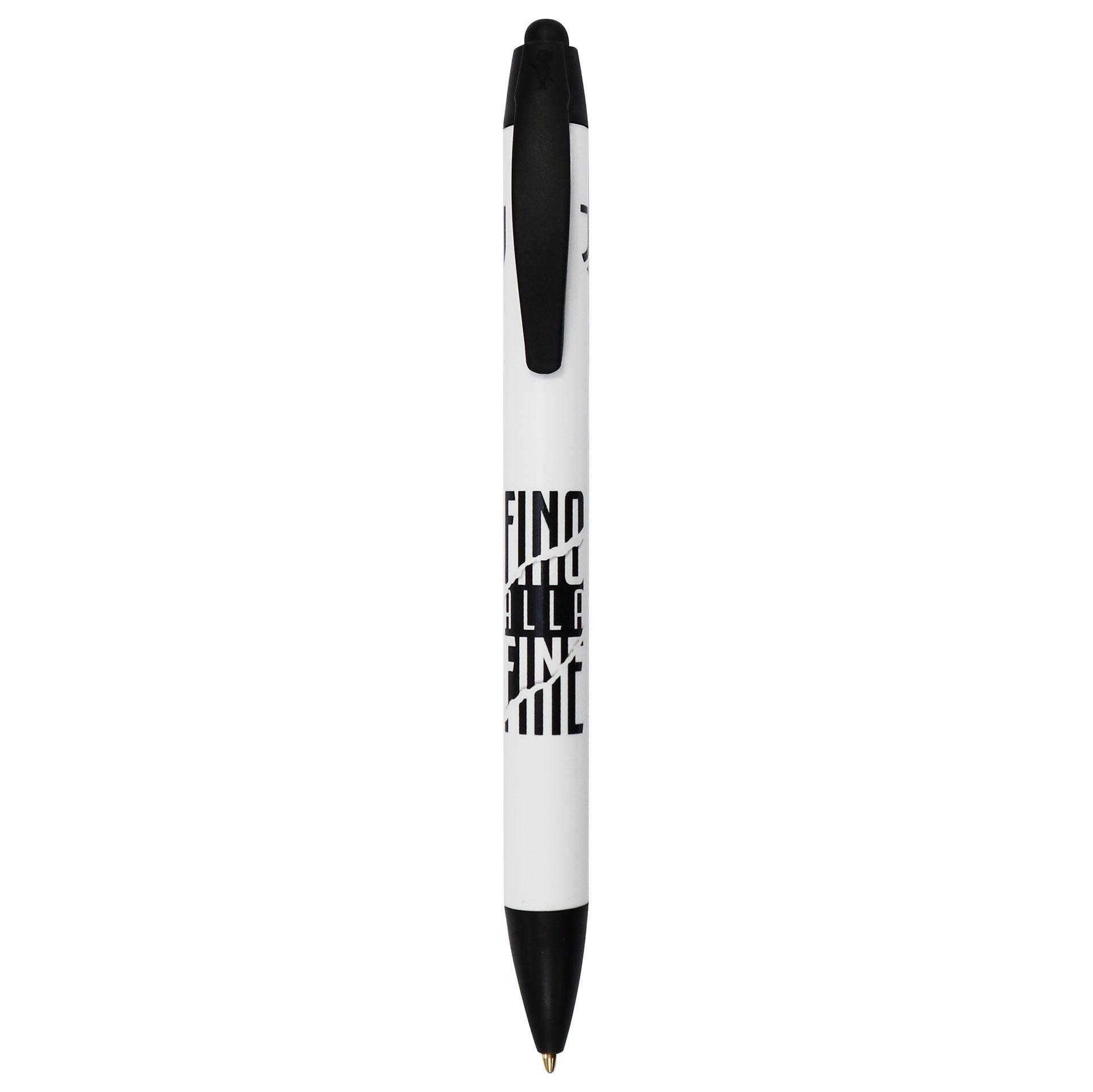 Penna in plastica fino alla fine