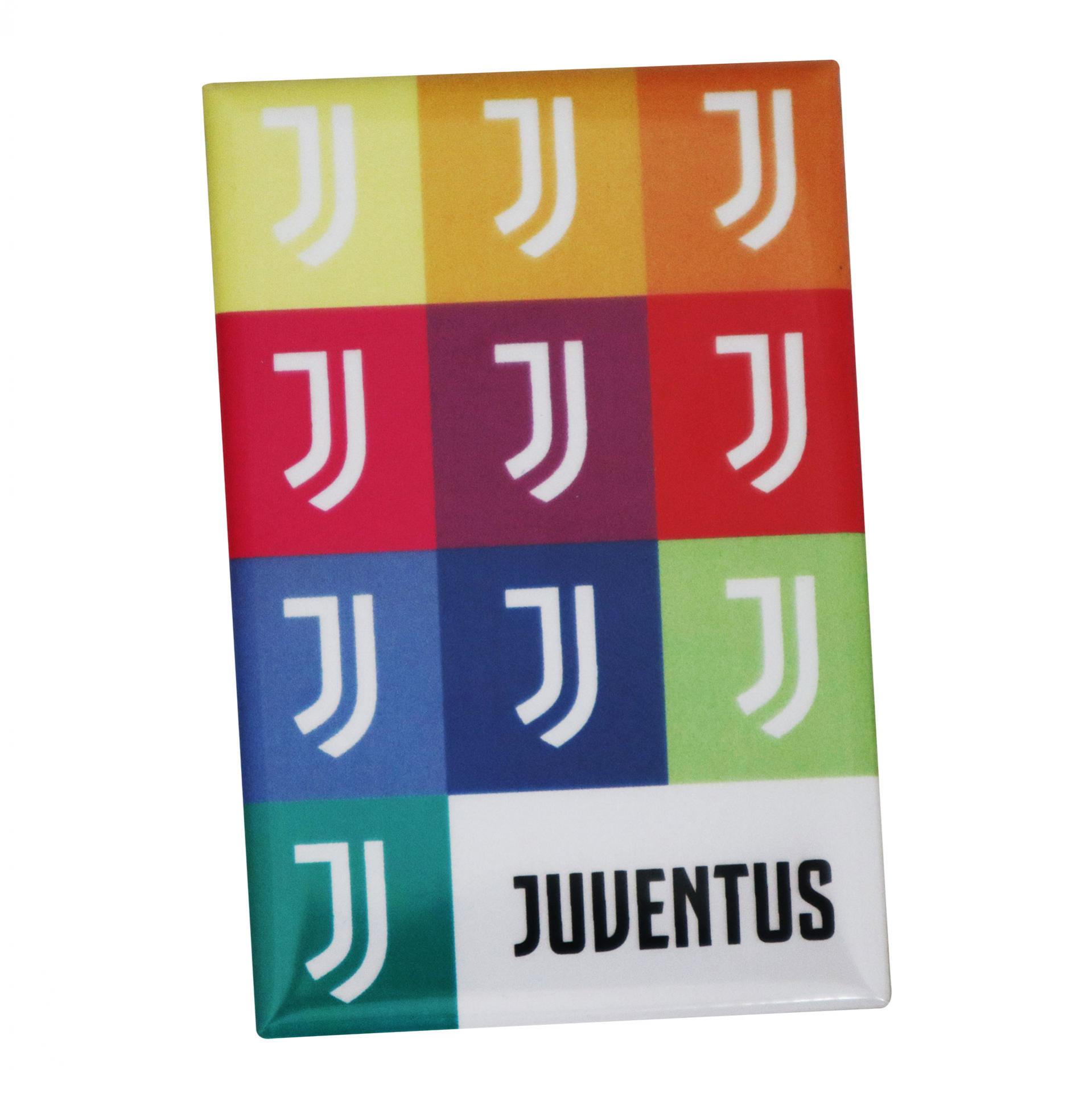 Magnete stampato a piu' colori loghi juventus