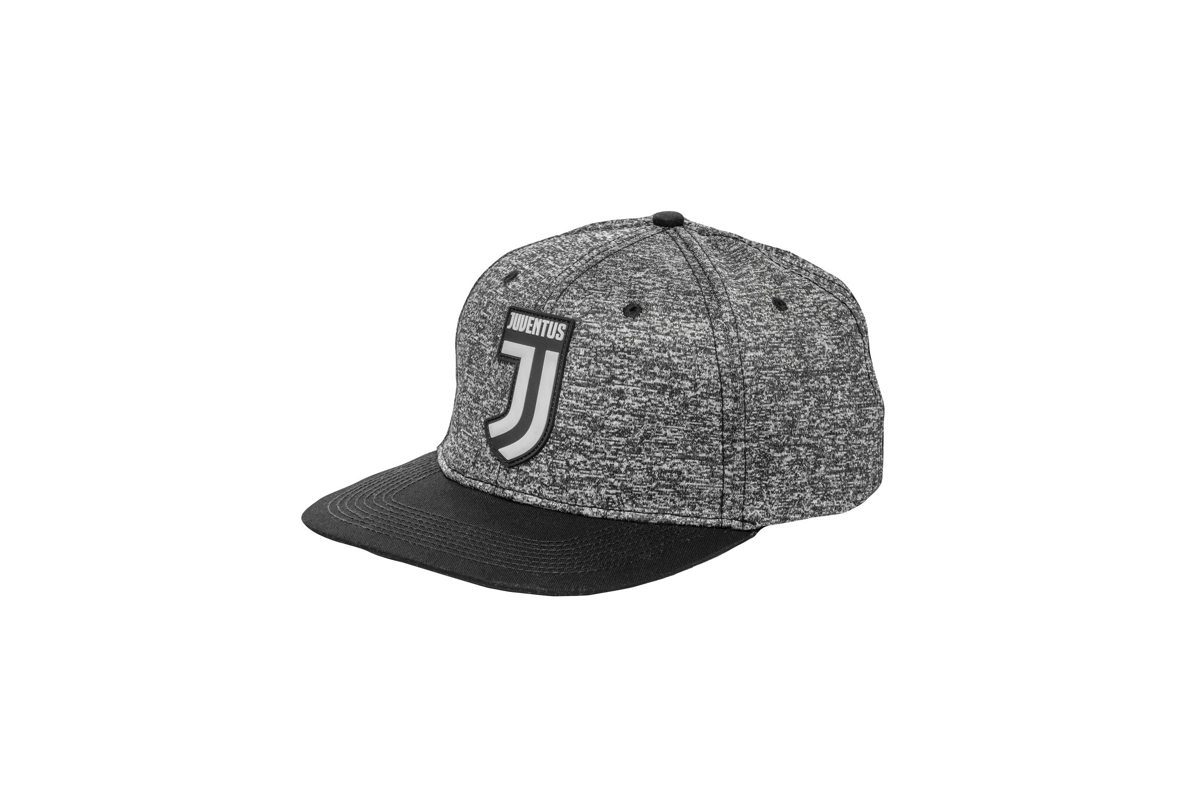 Cappello Con Visiera Piatta Juventus Grigio