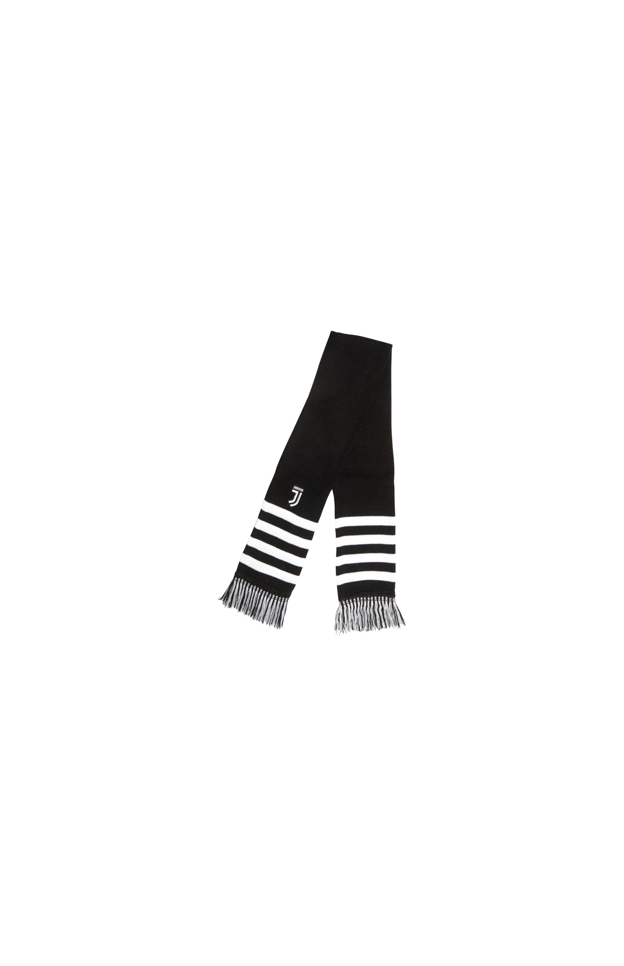 Sciarpa Juventus Tubolare Bianco Nera Righine