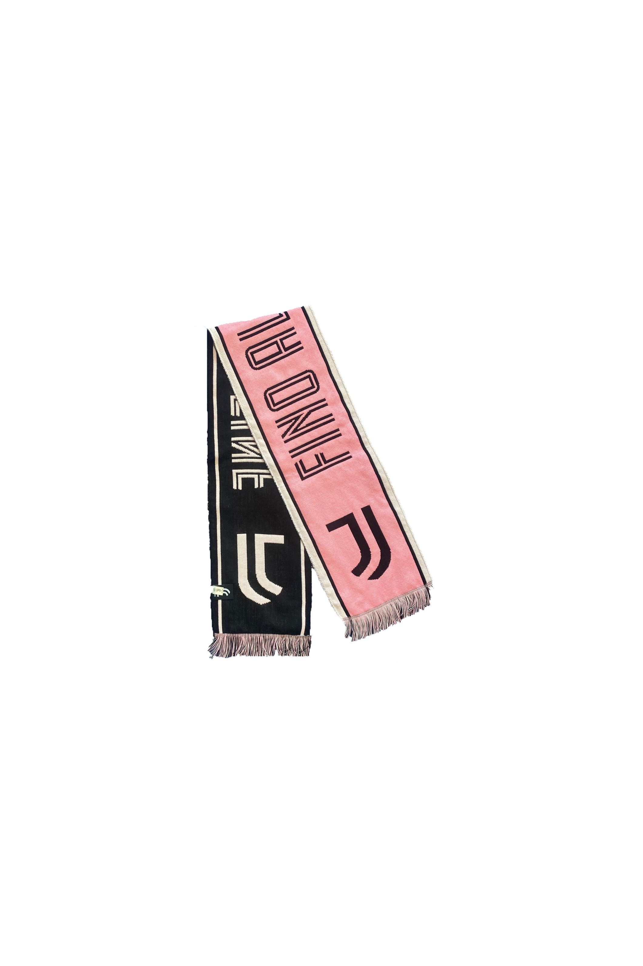 Sciarpa Juventus Fino Alla Fine Rosa